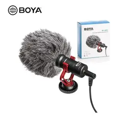 BOYA - Micrófono BY-MM1 Condensador Cardioide color negro