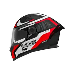 MT HELMETS - CASCO MT BRAKER SV CERTIFICADO ECE2206 COCKPIT ROJO BRILLO