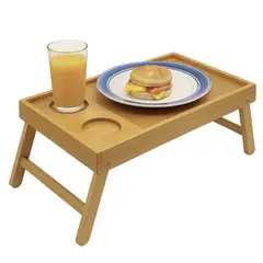 STALION - Mesa Portatil Tablet Multifuncional Plegable Para Cama En Madera