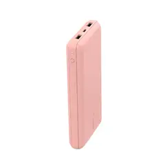BELKIN - Cargador Power Bank 20K Boostcharge Pro, 2 USB +1 USB-C Rosado.