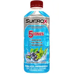 GENOMMA LAB - Suerox Bebida Hidratante Mora Azul con Hierbabuena