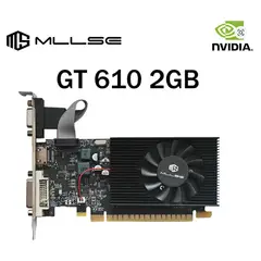 GENERICO - Tarjeta Grafica Mllse Nvidia Geforce Gt 610 2Gb Dvi-Vga-Hdmi