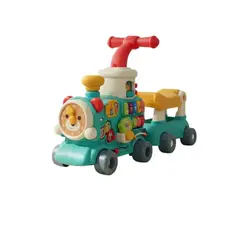 KIDSHOP - Andadera Caminador Tren De Empuje 5 En 1 Fg-01 VERDE