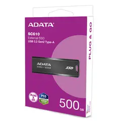 ADATA - Disco Solido Externo SC610 500GB Usb 3.2 Gen2