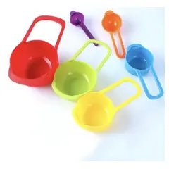 GENERICO - Cucharas Medidoras Reporteria Cocina 6 Unds Plástico