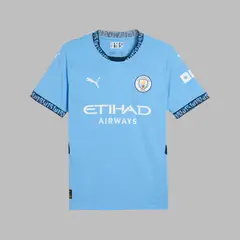 PUMA - Camiseta Hombre Manchester City 24/25- Azul
