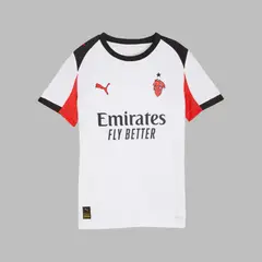 PUMA - Camiseta Kids Ac Milan 25/26 Visitante -Blanco