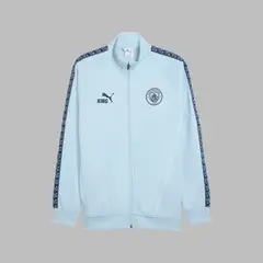 PUMA - Chaqueta Hombre KING Anthem del Manchester City - Azul - Fútbol - Uso casual y entrenamiento