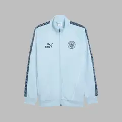 PUMA - Chaqueta Hombre KING Anthem del Manchester City - Azul