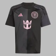 ADIDAS - Camiseta Performance Infantil Jr Inter Miami CF 25 Messi Away Jersey - Gris - Fútbol - Uso casual y entrenamiento