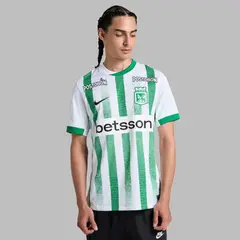 NIKE - Camiseta Hombre Atlético Nacional Local 25-Verde-Blanco