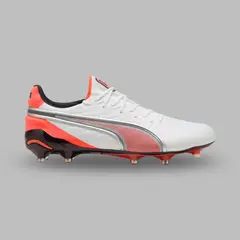 PUMA - Guayos Hombre King Ultimate FG/AG -Blanco