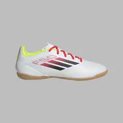 ADIDAS - Tenis F50 Club Cancha Cubierta IN - Blanco