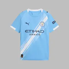 PUMA - Camiseta Kids Manchester City 25/26 Local-Azul