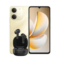 ZTE - Celular V70 Design 8GB Ram 256GB Rosado + Audifonos Genius