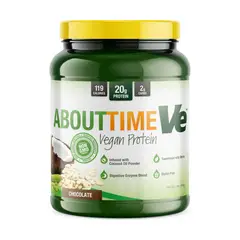 ABOUT - Time Vé Proteína Vegana Sabor a Chocolate 908 g