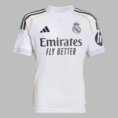 ADIDAS - Camiseta Adolescente Local Real Madrid 25/26 - Blanco