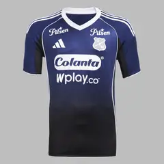 ADIDAS - Camiseta Performance Hombre Visitante DIM FC 2025 - Azul - Blanco - Fútbol - Uso casual y entrenamiento