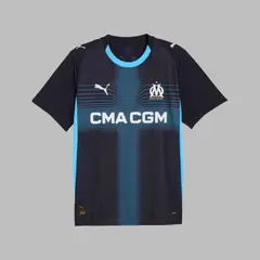 PUMA - Camiseta Hombre 2da Olympique De Merseille 25/26-Negro