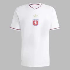 ADIDAS ORIGINALS - Camiseta Hombre Aniversario Olympique Lyonnais - Fútbol - Uso casual y entrenamiento
