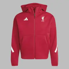 ADIDAS - Chaqueta Performance Hombre Liverpool FC - Rojo - Fútbol - Uso casual y entrenamiento