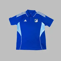 ADIDAS - Camiseta Performance Hombre Presentación Millonarios 26 - Azul - Fútbol - Uso casual y entrenamiento