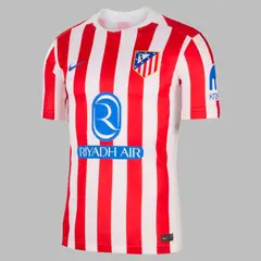 NIKE - Camiseta Hombre Atlético de Madrid 25 Local - Rojo - Fútbol - Uso casual y entrenamiento