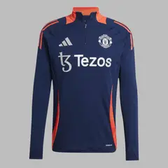 ADIDAS - Buzo Hombre Training Manchester United Tiro 24 - Azul