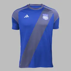 ADIDAS - Camiseta Hombre Local Emelec 24 - Azul-Gris