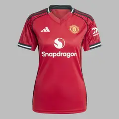 ADIDAS - Camiseta Mujer Local Manchester United 25/26 - Rojo