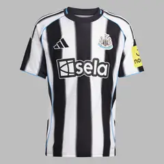 ADIDAS - Camiseta Hombre local Newcastle FC 25 - Blanco -Negro
