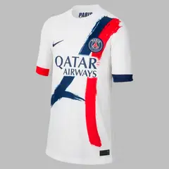 NIKE - Camiseta Kids PSG Y Dri-Fit Jsy Ss Stad Aw - Blanco
