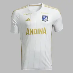 ADIDAS - Camiseta Hombre Visitante Millonarios 2024 - Blanco