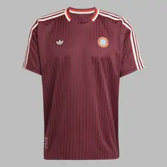 ADIDAS ORIGINALS - Camiseta adidas Unisex FC Bayern Terrace Icons - Rojo