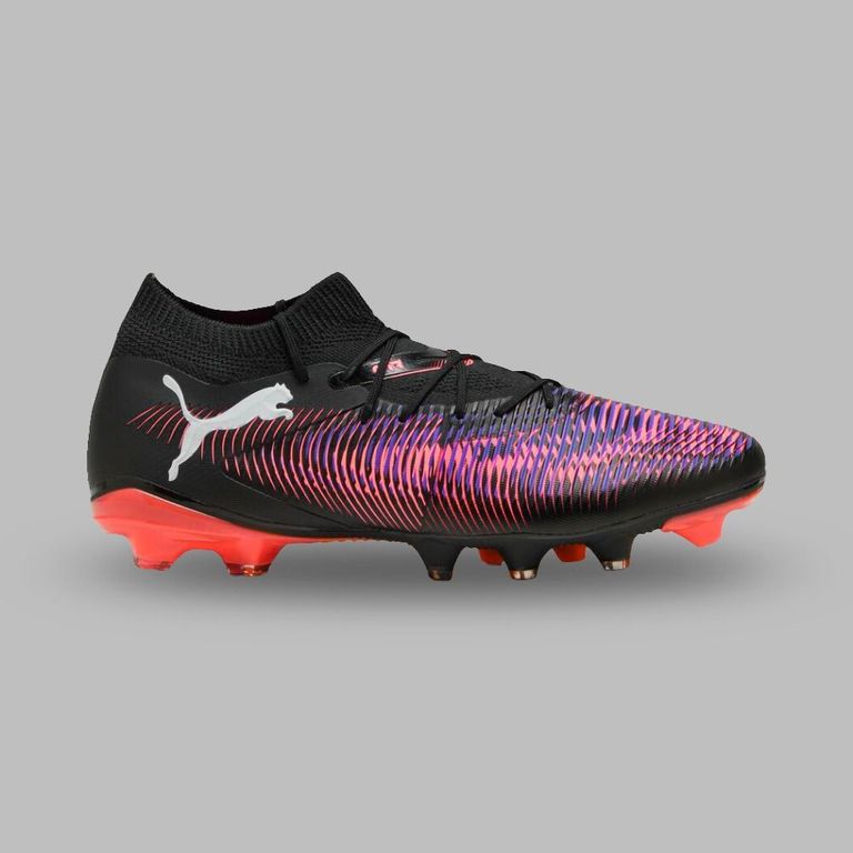 Imagen de Guayos Hombre Future 8 Match FG/Ag-Negro - Morado - Fútbol - Césped natural y césped artificial
