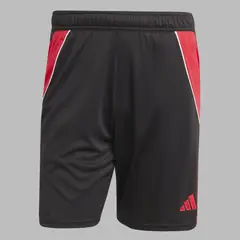 ADIDAS - Pantaloneta Hombre Entrenamiento Tiro 24-Negro-Rojo