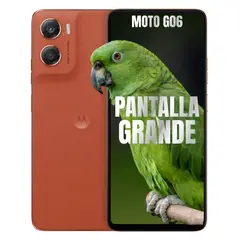 MOTOROLA - Celular G06 4G 256GB4GB - Naranja