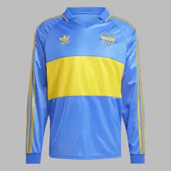 ADIDAS ORIGINALS - Camiseta adidas Hombre Boca Juniors 1993 - Azul-Amarillo