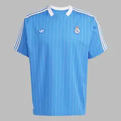 ADIDAS ORIGINALS - Camiseta adidas Hombre Real Madrid Terrace Icons Azul
