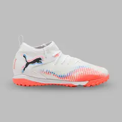 PUMA - Torretin Kids Future 8 Match TF - Blanco - Rojo