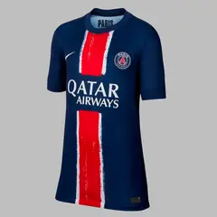 NIKE - Camiseta Kids PSG Y Dri-Fit Jsy Ss Stad Hm - Azul