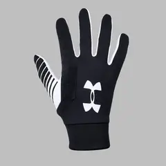 UNDER ARMOUR - Guantes Hombre Field Players Gl - Negro - Blanco - Fútbol - Entrenamiento