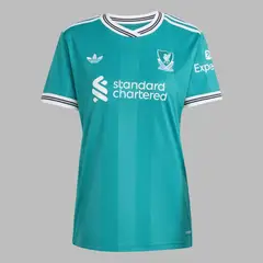 ADIDAS ORIGINALS - Camiseta Mujer 3ra Equipación del Liverpool FC 25/26 - Fútbol - Uso casual y entrenamiento - Fútbol - Uso casual y entrenamiento