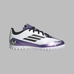 ADIDAS - Torretin Kids F50 Club Messi TF - Blanco-Purpura
