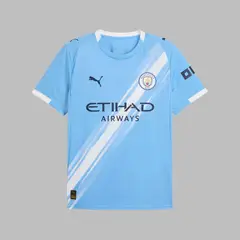 PUMA - Camiseta Hombre Manchester City 25/26 Local-Azul