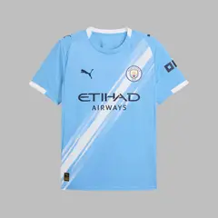 PUMA - Camiseta Hombre Manchester City 25/26 Local-Azul