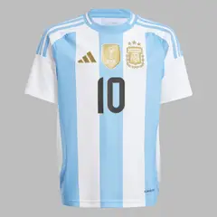 ADIDAS - Camiseta Kids Argentina 24 Messi Home - Azul-Blanco