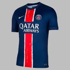 NIKE - Camiseta Hombre PSG M Dri-Fit Jsy Ss Stad Hm - Azul