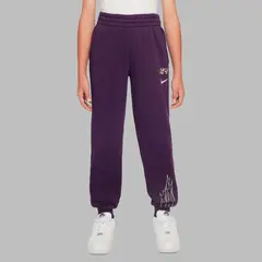 NIKE - Pantalón Kids Kylian Mbappé Club Fleece - Morado