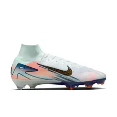 NIKE - Guayos Hombre Superfly Mercurial FG - Azul - Multicolor - Fútbol - Césped natural